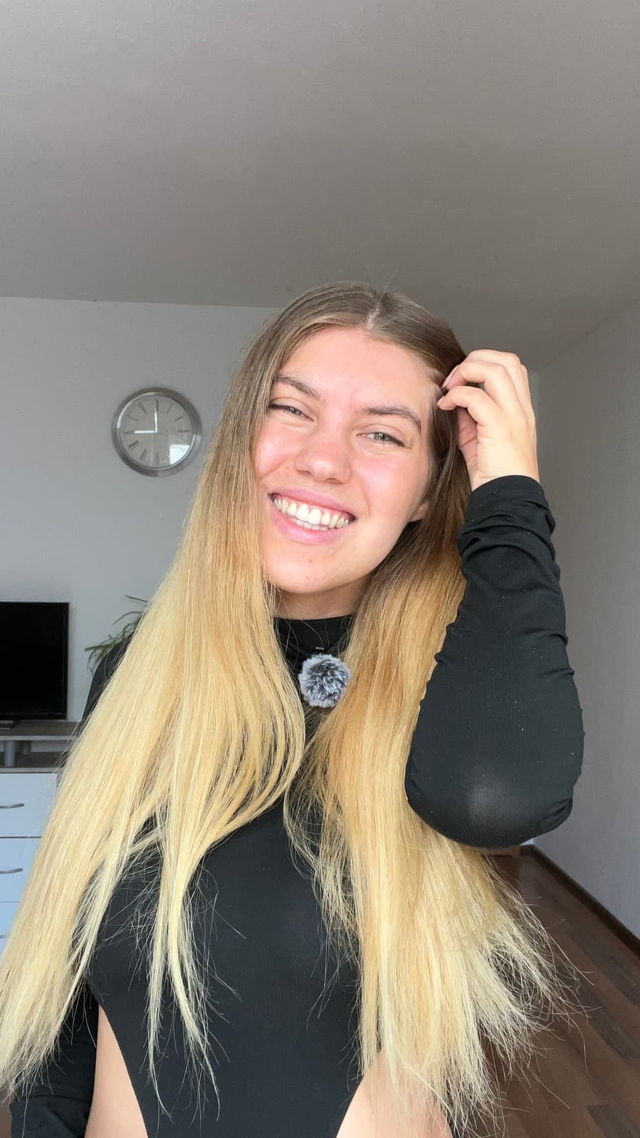 Jasmin lächelt in die Kamera